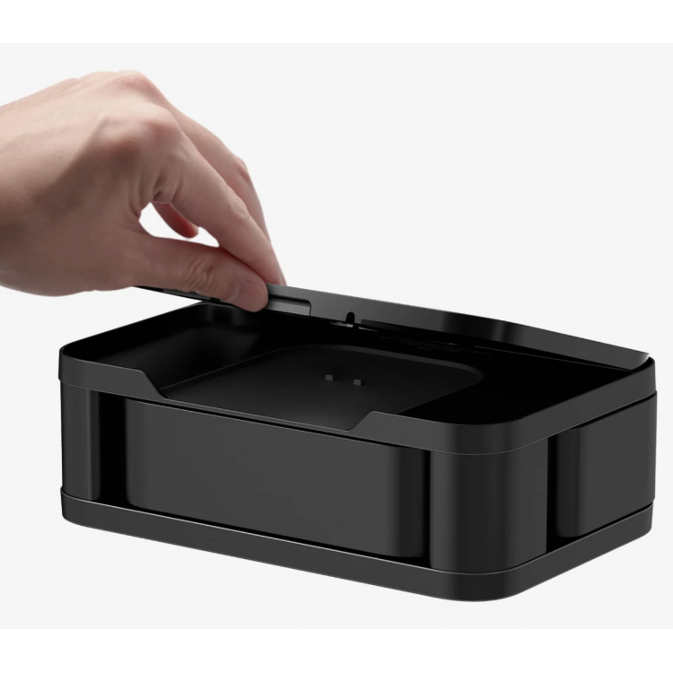 Spigen SGP Επιτραπέζια βάση Organizer για Apple Watch Band S340 με λειτουργία φόρτισης, 90° σύστημα περιστροφής & αποθηκευτικούς χώρους - ΜΑΥΡΟ - AMP07602